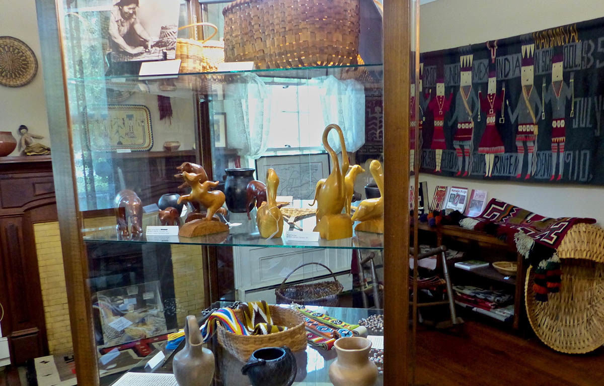 Shelton House Native American craft collection